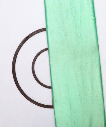 Mint Green Colour Plain Satin Fabric